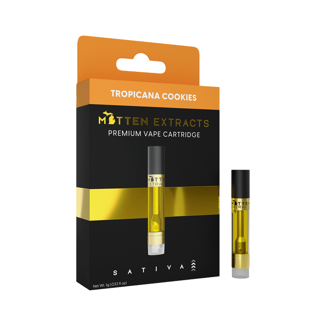 Tropicana Cookies 1g Vape Cartridge