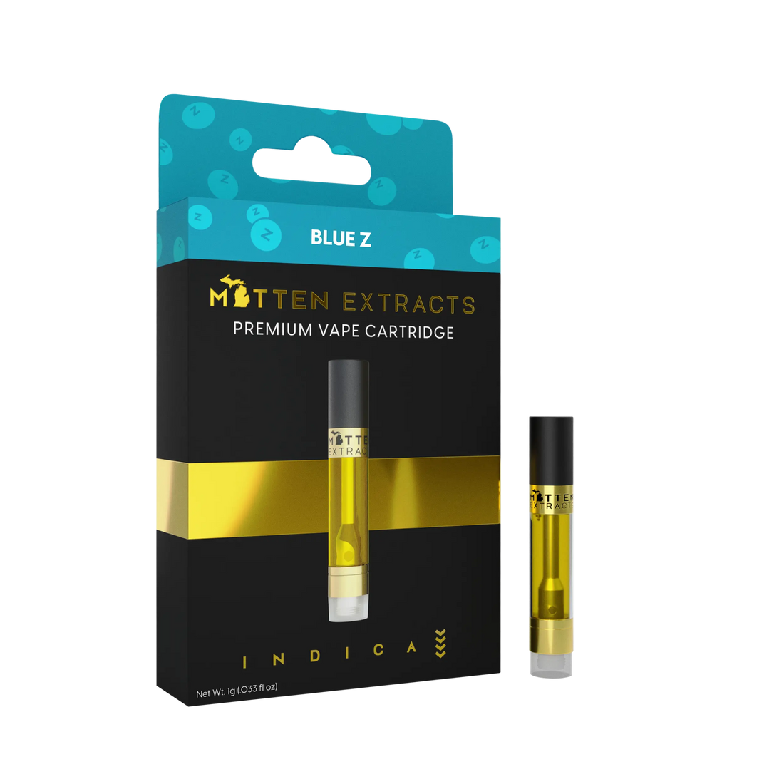 Blue Z 1g Vape Cartridge
