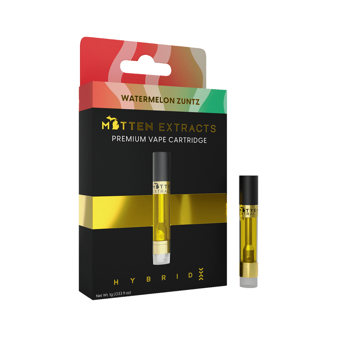Watermelon Zuntz 1g Vape Cartridge