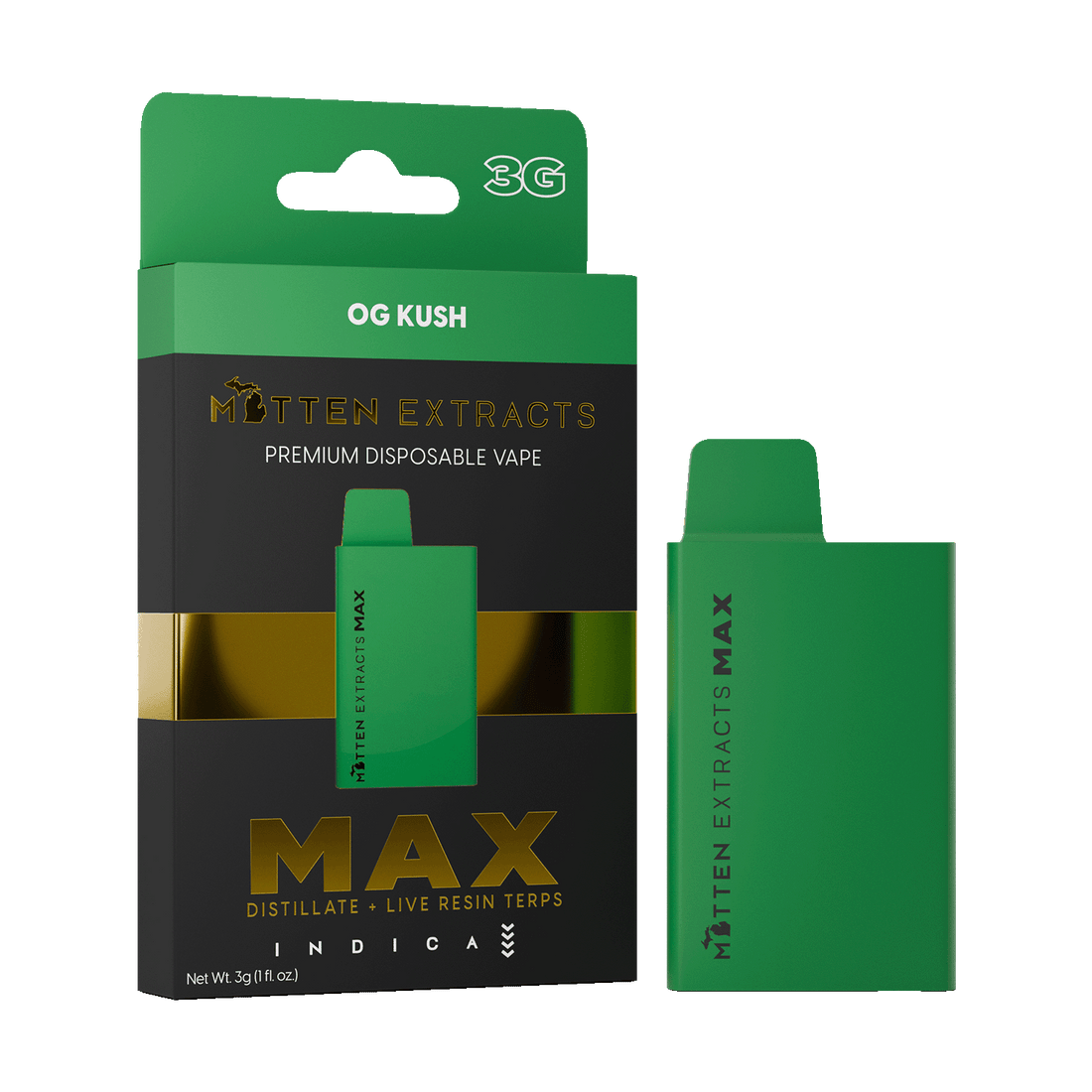 OG Kush MAX Disposable Vape