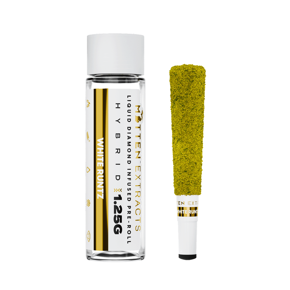 White Runtz 1.25g Infused Pre-Roll