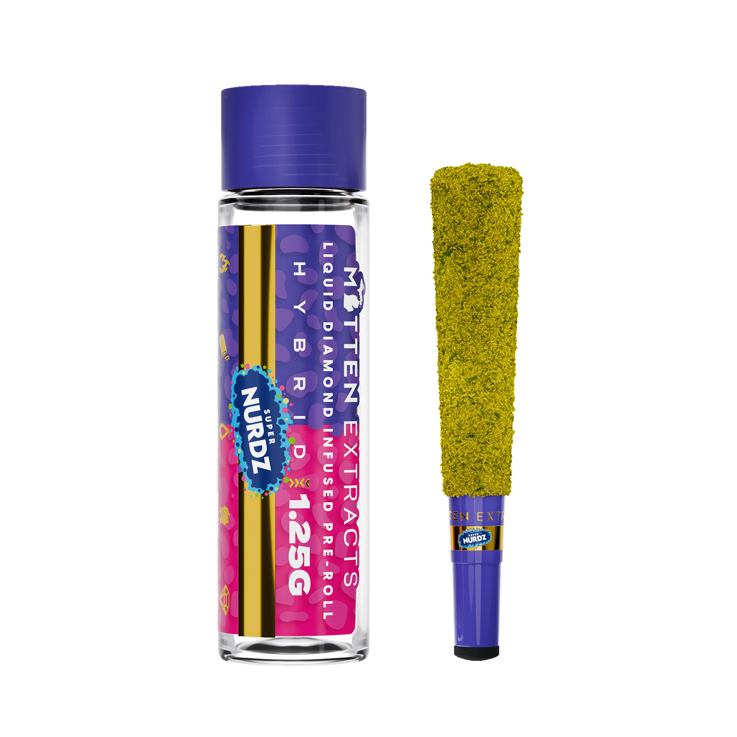 Super Nurdz Premium Infused Pre-Roll | Mitten Extracts