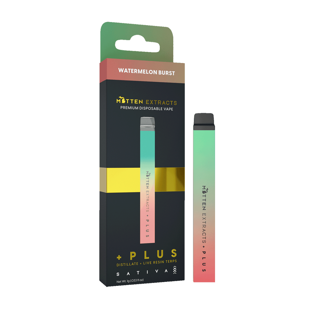 Watermelon Burst +Plus Disposable Vape