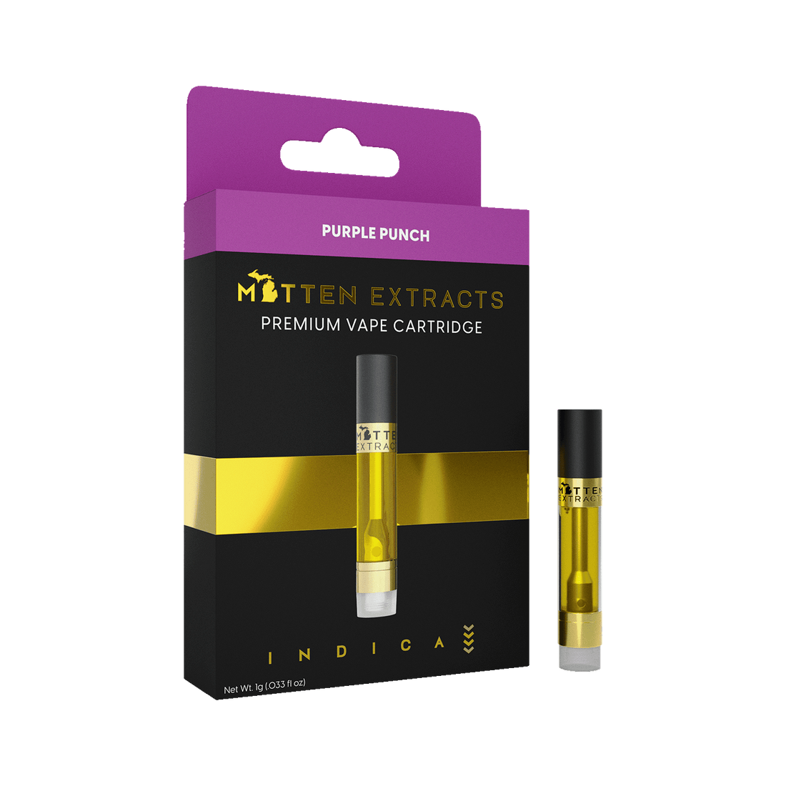 Purple Punch 1g Vape Cartridge