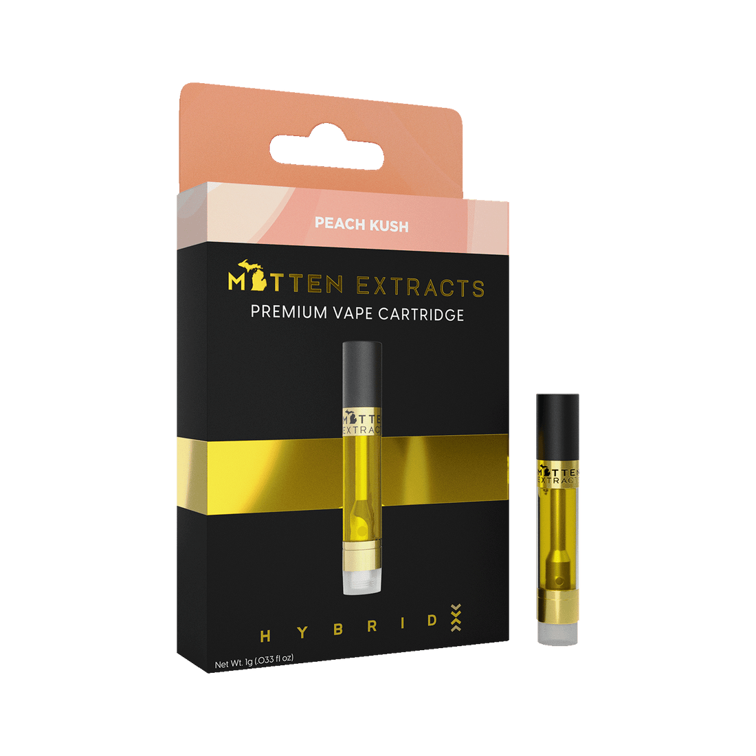 Peach Kush 1g Vape Cartridge