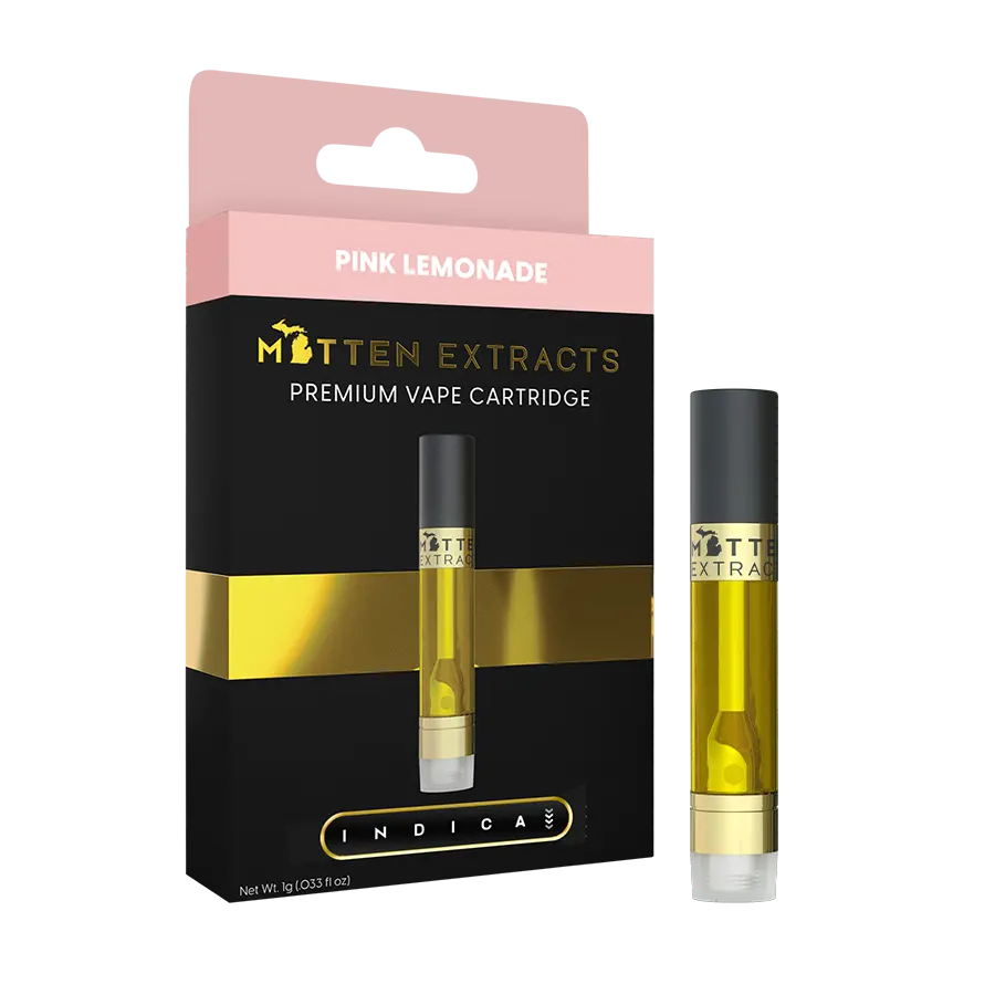 Pink Lemonade 1g Vape Cartridge | Mitten Extracts Pink Lemonade 1g Vape Cartridge | Mitten Extracts