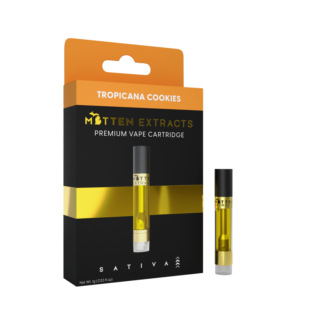 Tropicana Cookies 1g Vape Cartridge