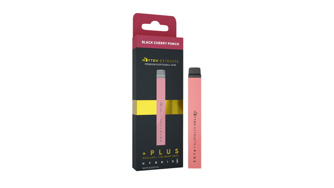 Black Cherry Punch +Plus Disposable Vape