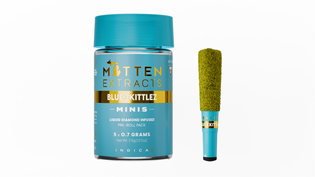 Blue Zkittles Infused Pre-Roll Minis 3.5g