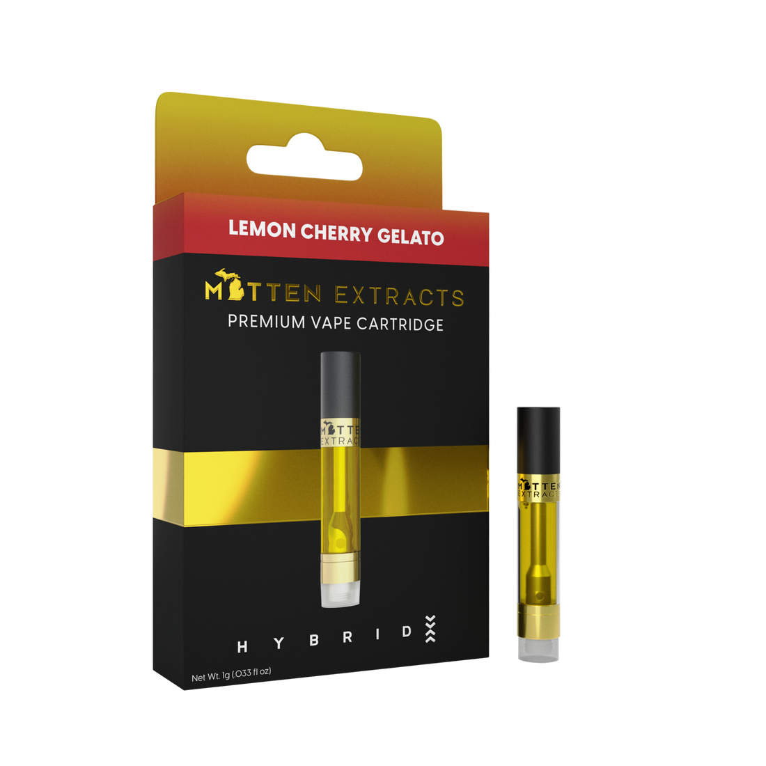 Lemon Cherry Gelato 1g Vape Cartridge