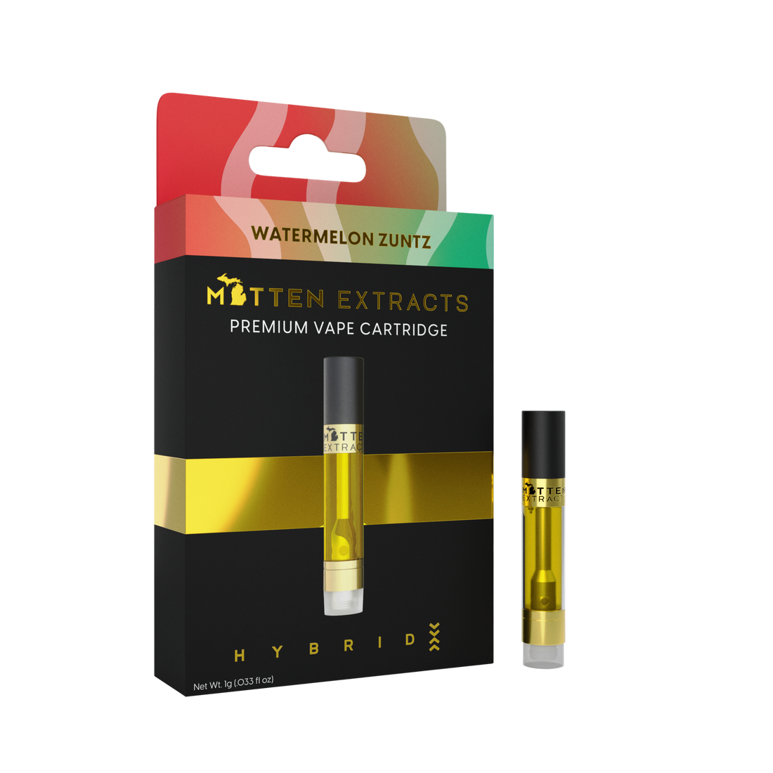 Watermelon Zuntz 1g Vape Cartridge