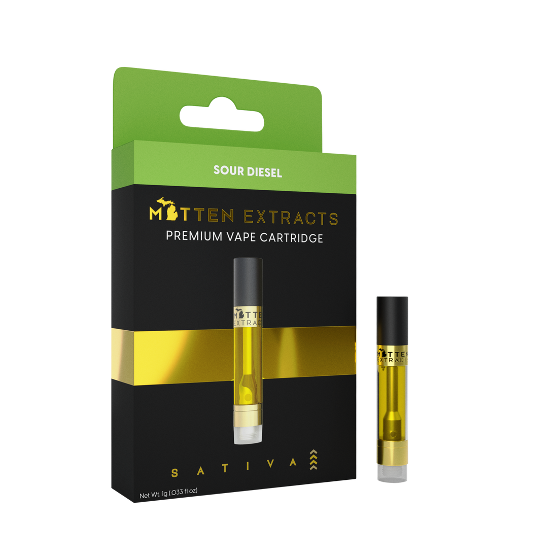 Sour Diesel 1g Vape Cartridge