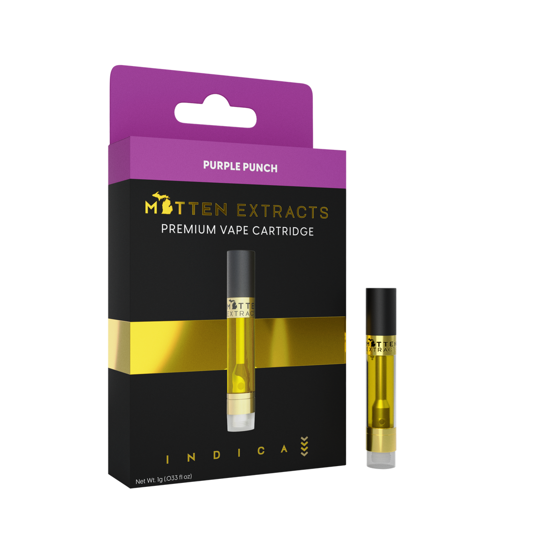 Purple Punch 1g Vape Cartridge