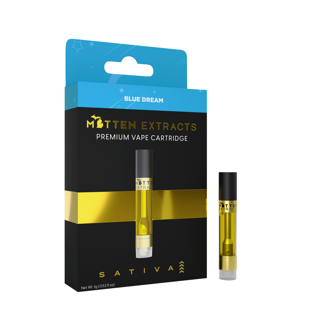 Blue Dream 1g Vape Cartridge