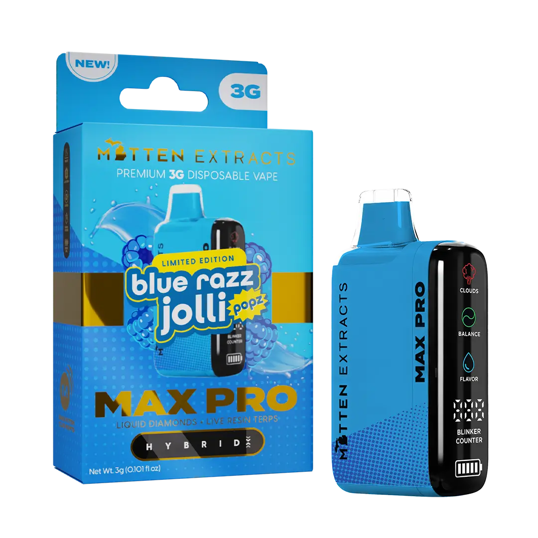 blue razz pop vape Blue Razz Jollipopz MAX PRO Disposable Vape