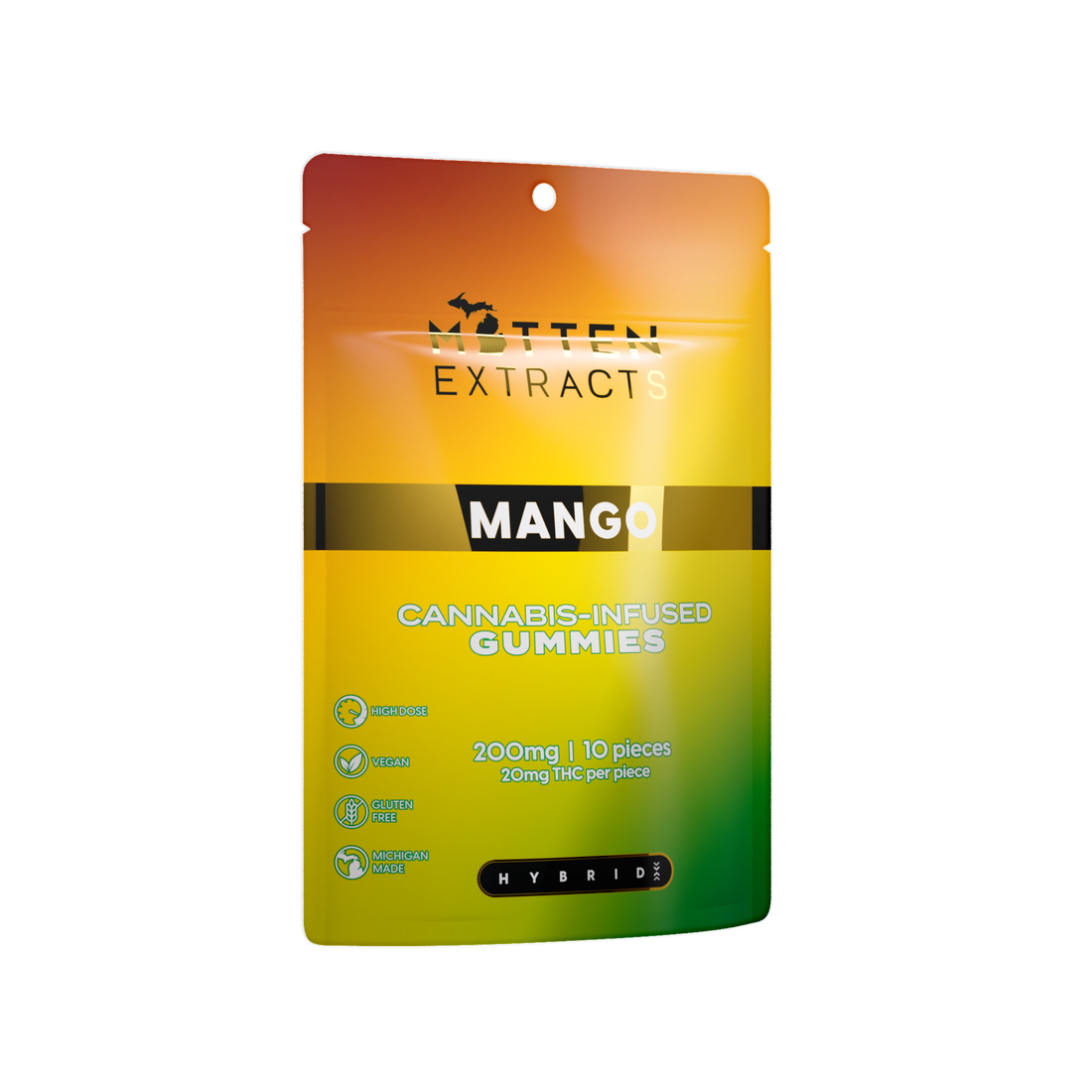 Mango Gummies 200mg (10 Pack)