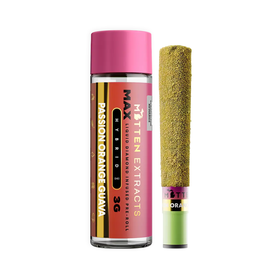 Passion Orange Guava 3g MAX Infused Pre-Roll