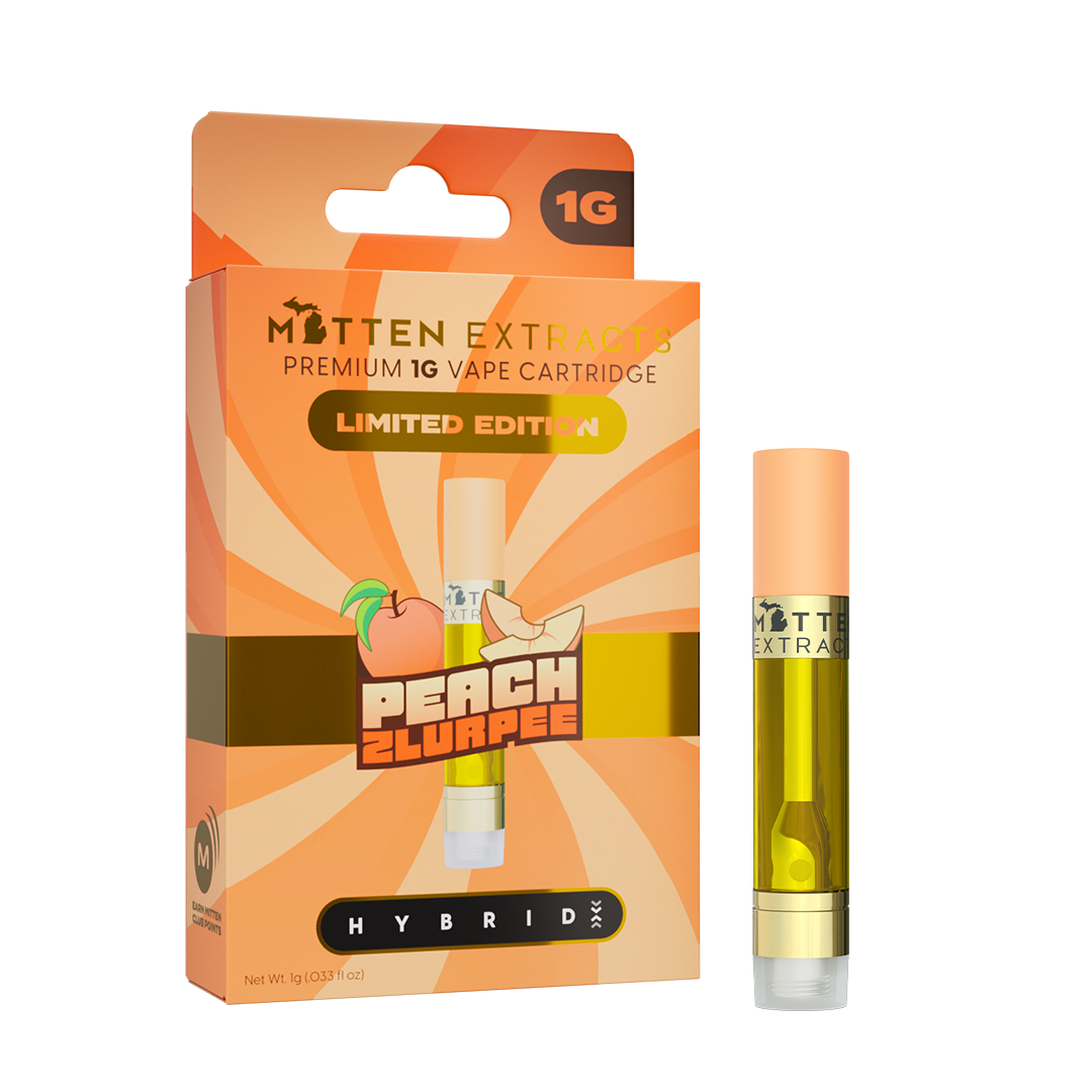 Peach Zlurpee 1g Vape Cartridge