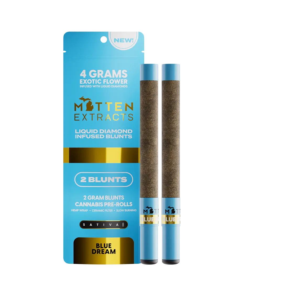 Blue Dream Infused Blunts 4g (2 Pack)