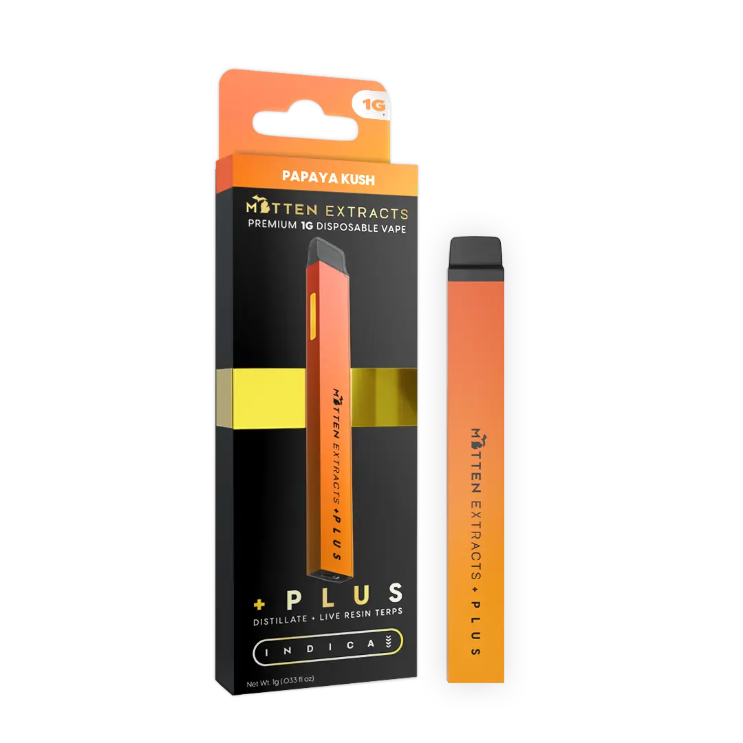 Papaya Kush +Plus Disposable Vape