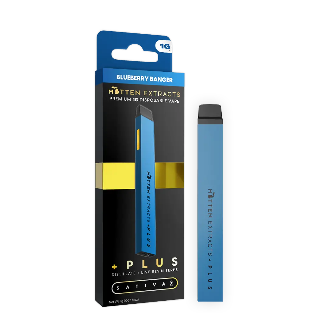 Blueberry Banger +Plus Disposable Vape
