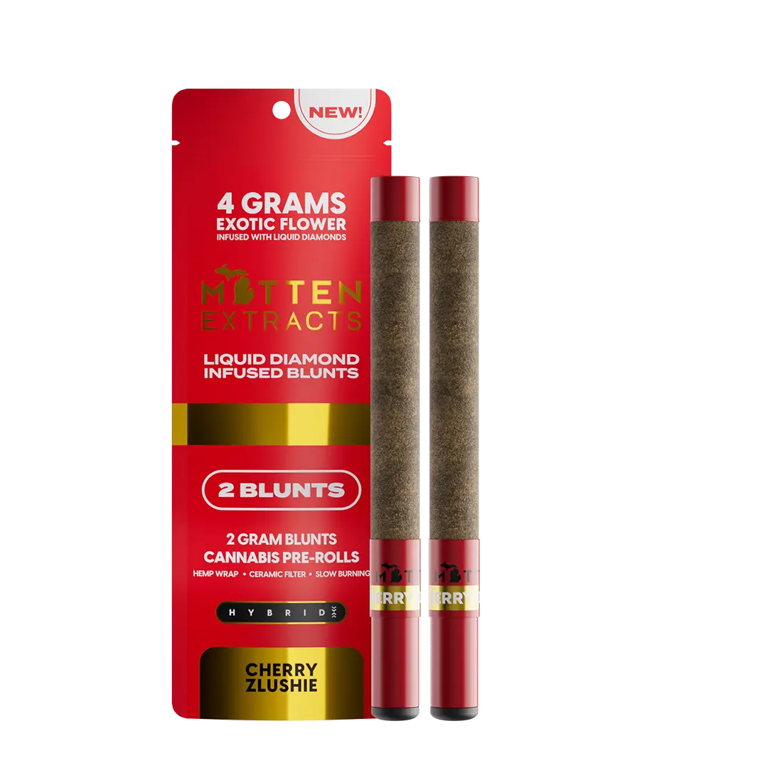 Cherry Zlushie Infused Blunts 4g (2 Pack)