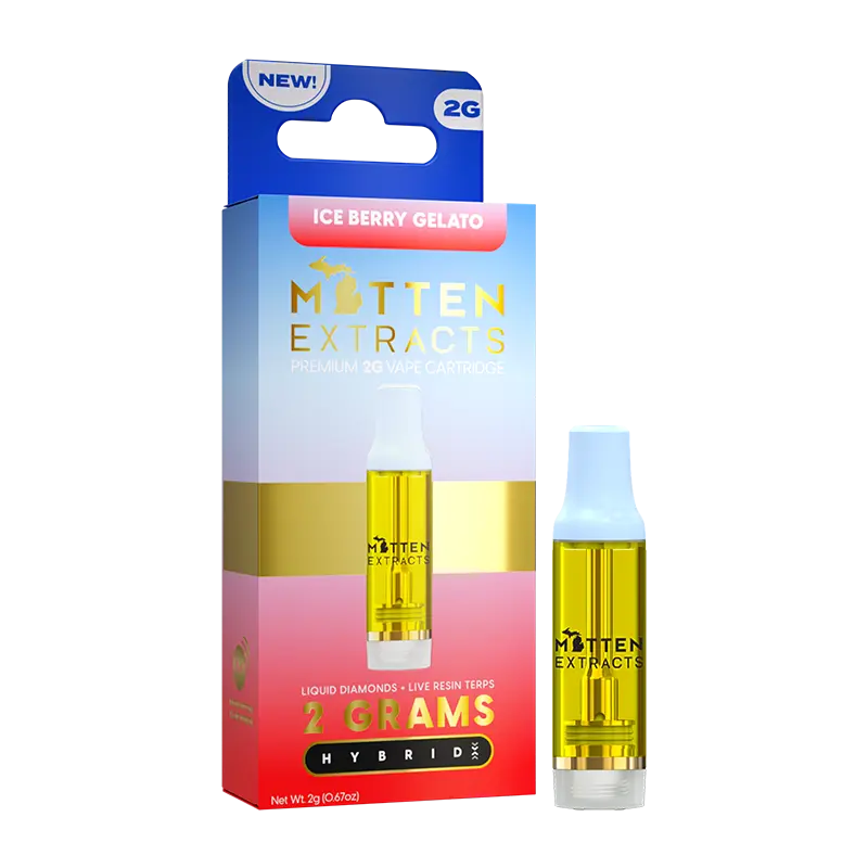 Ice Berry Gelato 2g Vape Cartridge