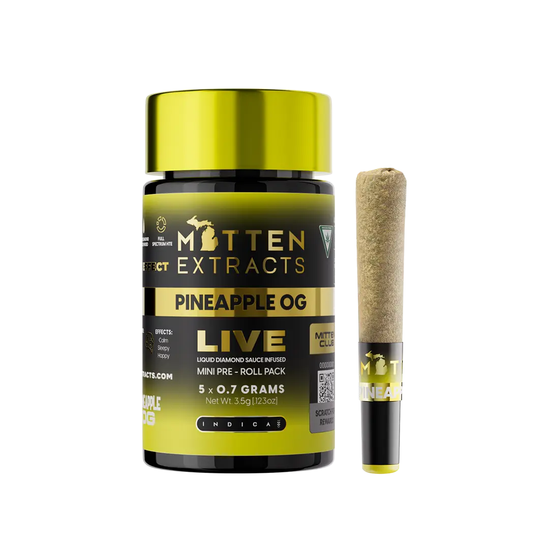 Pineapple OG LIVE Infused Pre-Roll Minis 3.5g