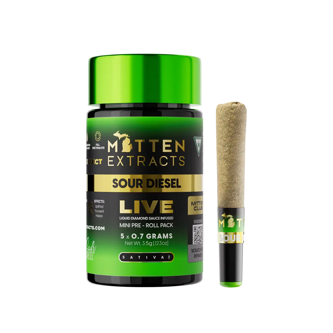 Sour Diesel LIVE Infused Pre-Roll Minis 3.5g