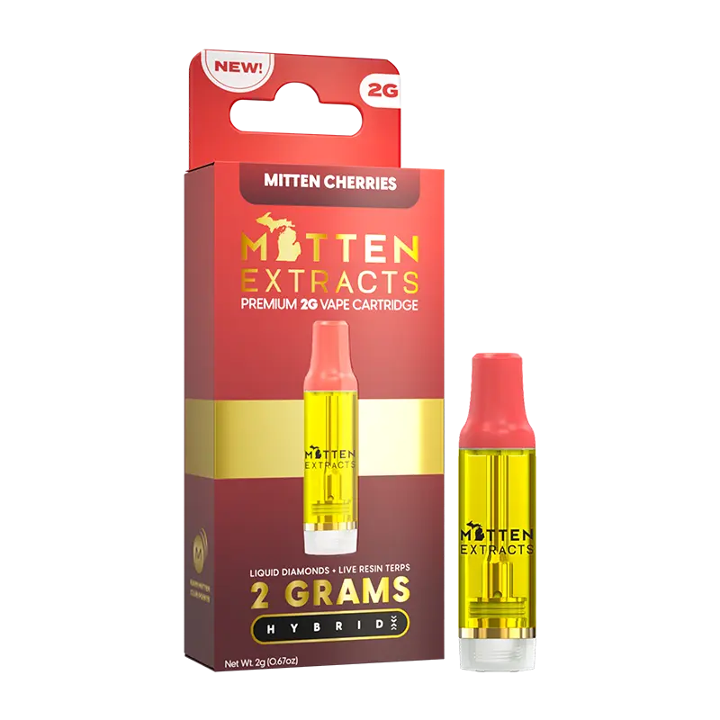 Mitten Cherries 2g Vape Cartridge