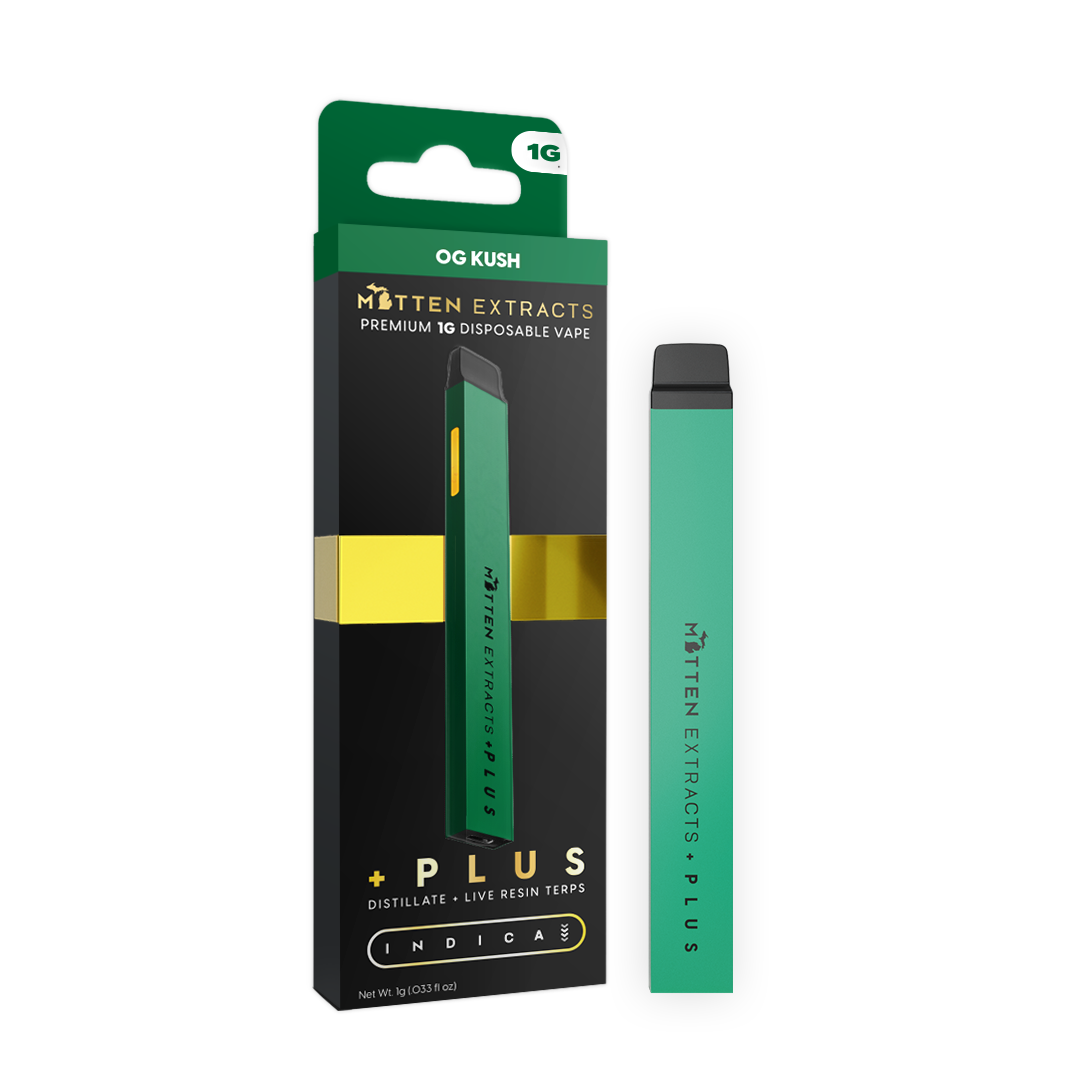 OG Kush +Plus Disposable Vape