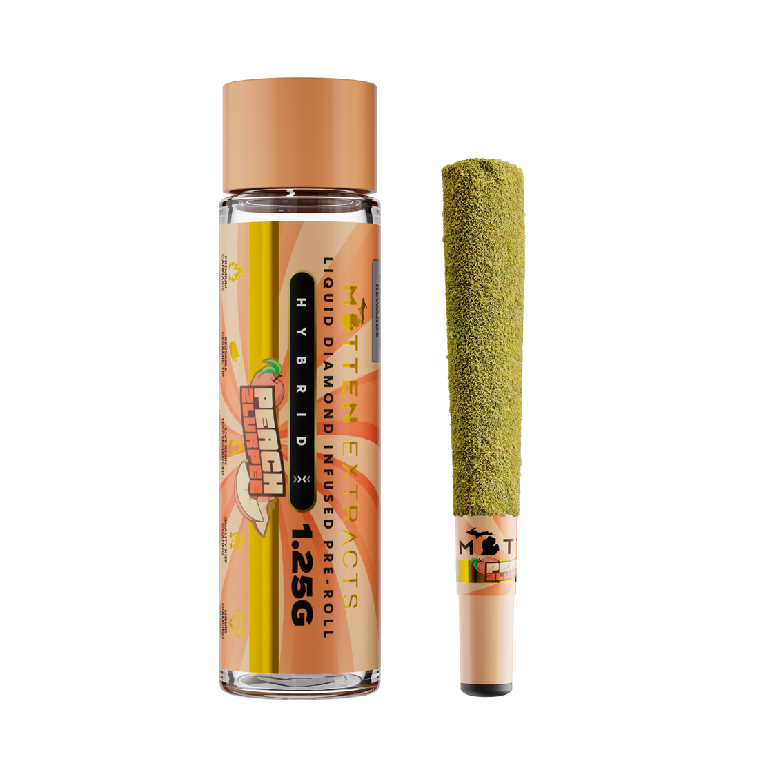 Peach Zlurpee Infused Pre-Roll 1.25g