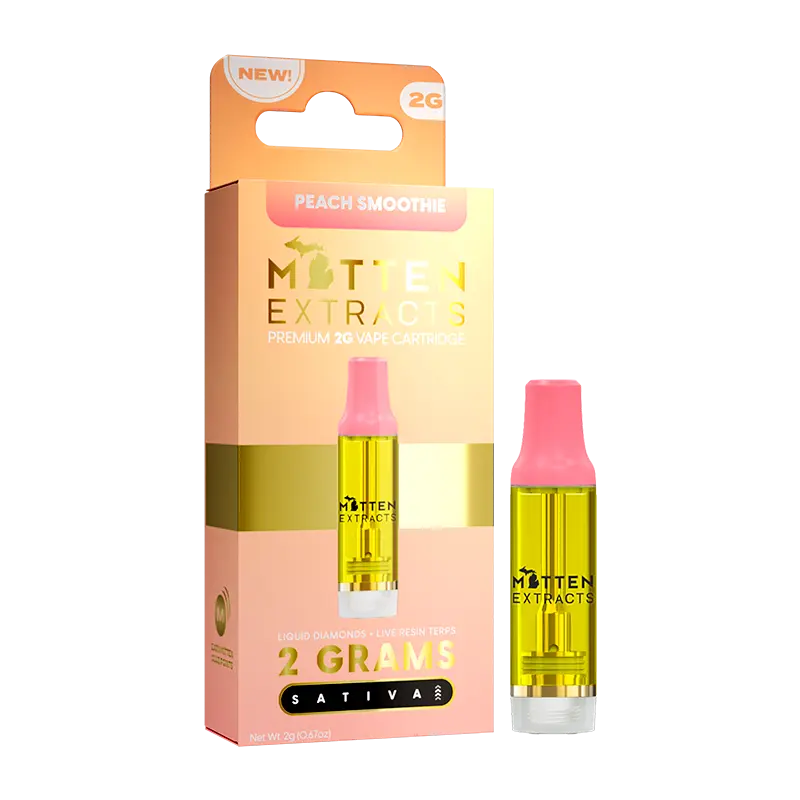 Peach Smoothie 2g Vape Cartridge