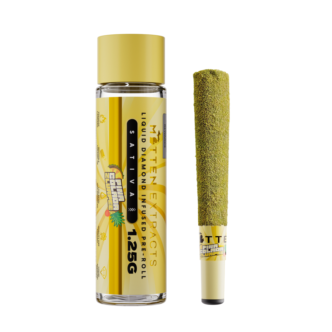 Pina Colada Zlurpee Infused Pre-Roll 1.25g