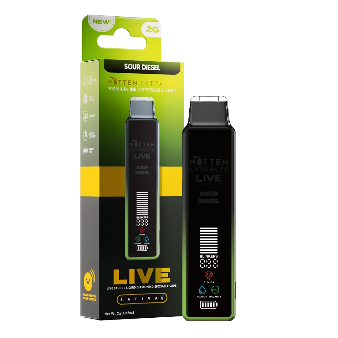 Sour Diesel LIVE Disposable Vape 2g