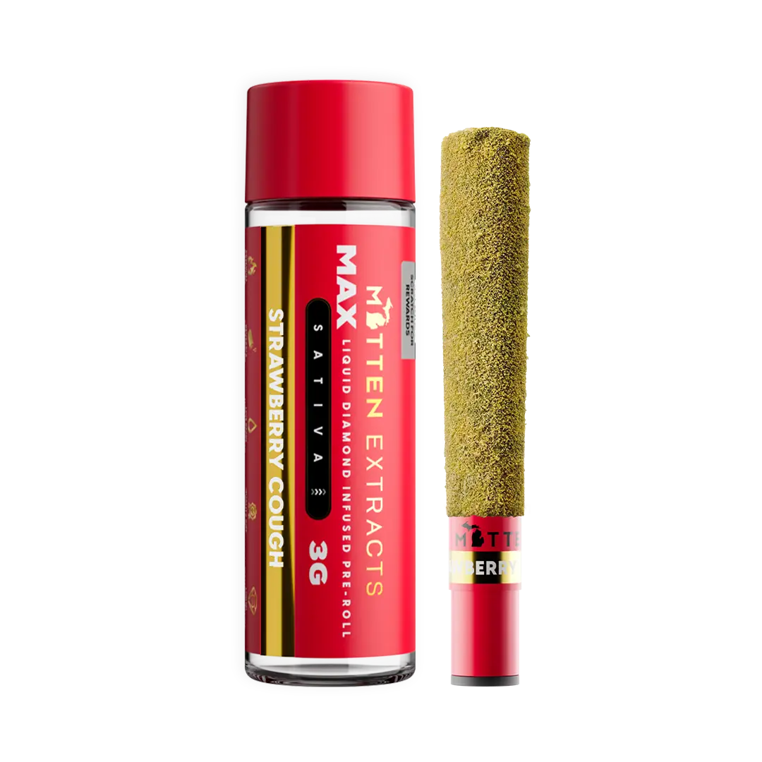 Strawberry Cough 3g MAX Infused Pre-Roll