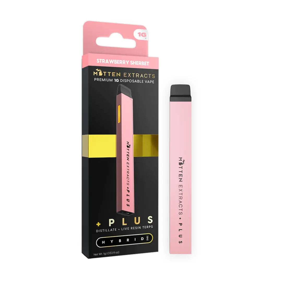 Strawberry Sherbet +Plus Disposable Vape